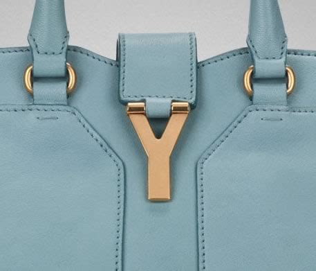 Lustworthy: YSL Mini Cabas Chyc in Skye Blue 